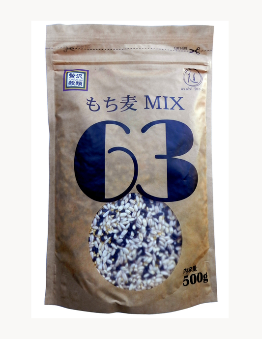 贅沢穀類 もち麦MIX 63（500g）